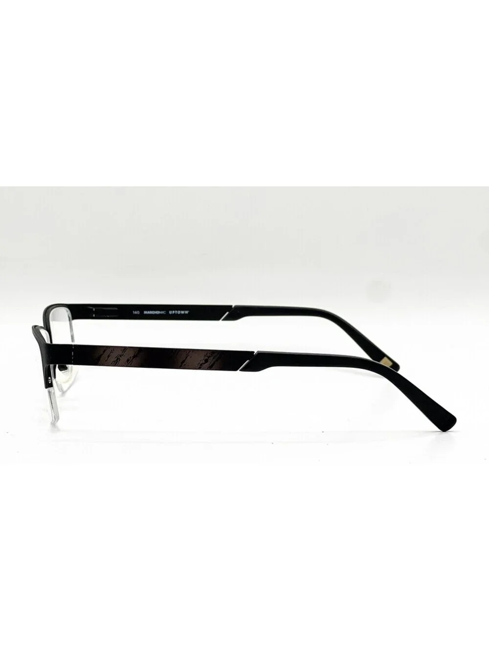 Marchon Nyc Colony 001 Black Authentic Eyeglasses 53-17-140